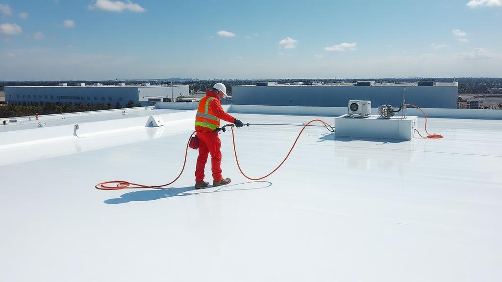 Commercial Roof Coatings: Extending Roof Life and Improving Energy Efficiency - Commercial Roofing roofing guide