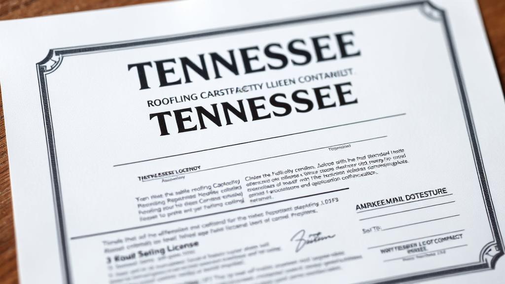 Tennessee Roofing Contractor Requirements: What Homeowners Should Know - Guides roofing guide